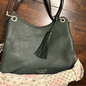 Authentic Kate Spade Forrest green handbag.